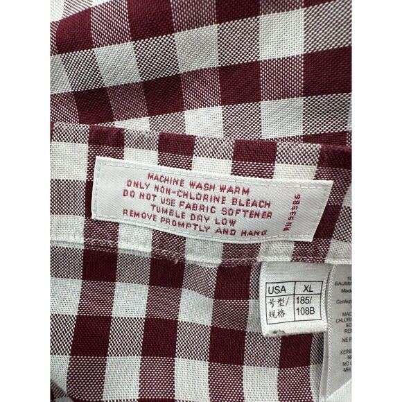 Brooks Brothers Shirt Mens XL 346 Supima Cotton Non Iron Classic Fit Dress Shirt - Picture 7 of 12
